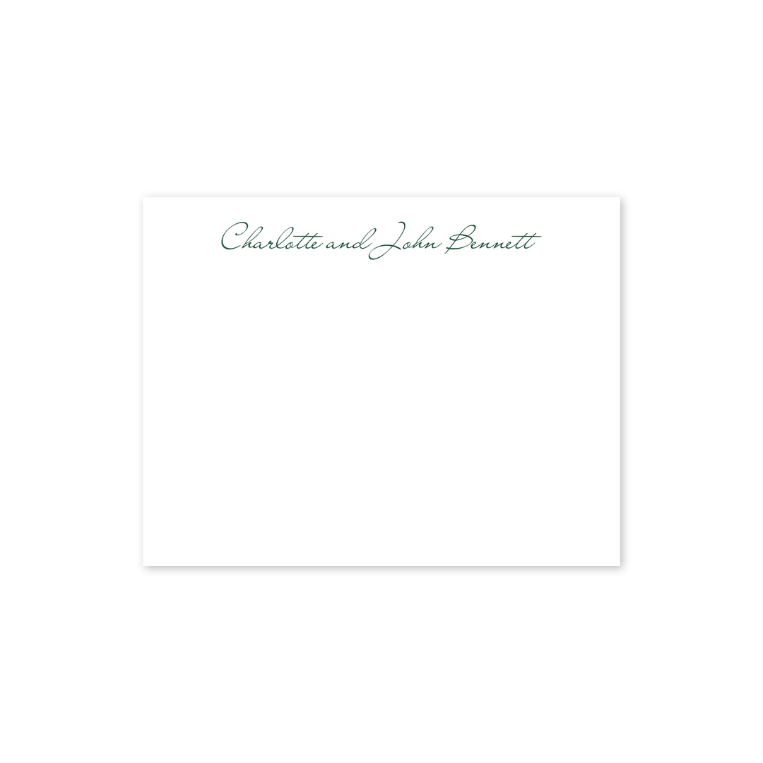 Small Flat Notecard, 4.88x3.5"