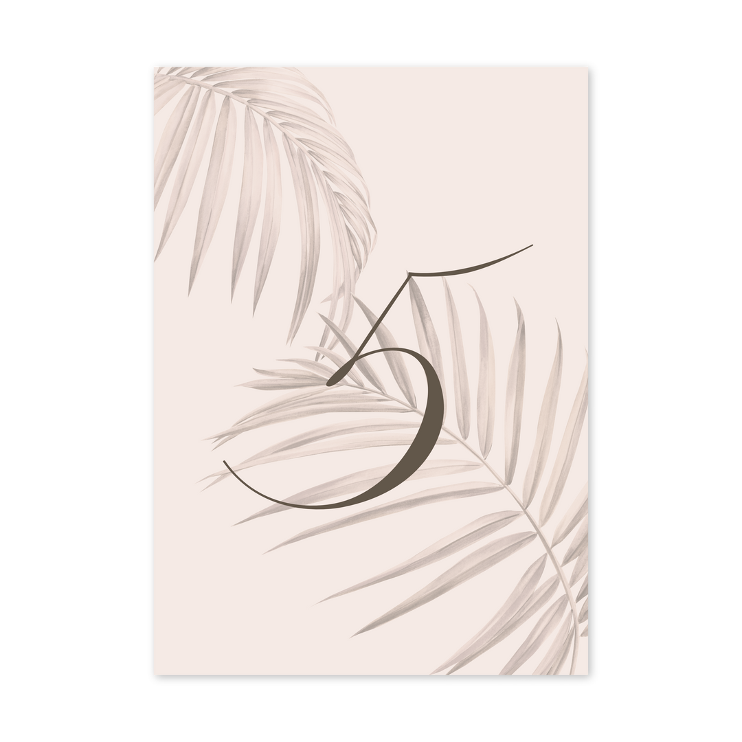 Table Number