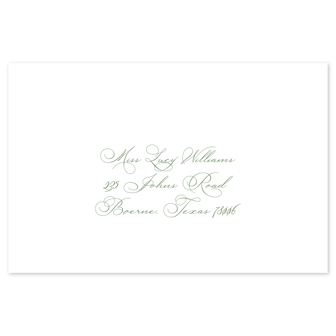 Envelope & Addressing
