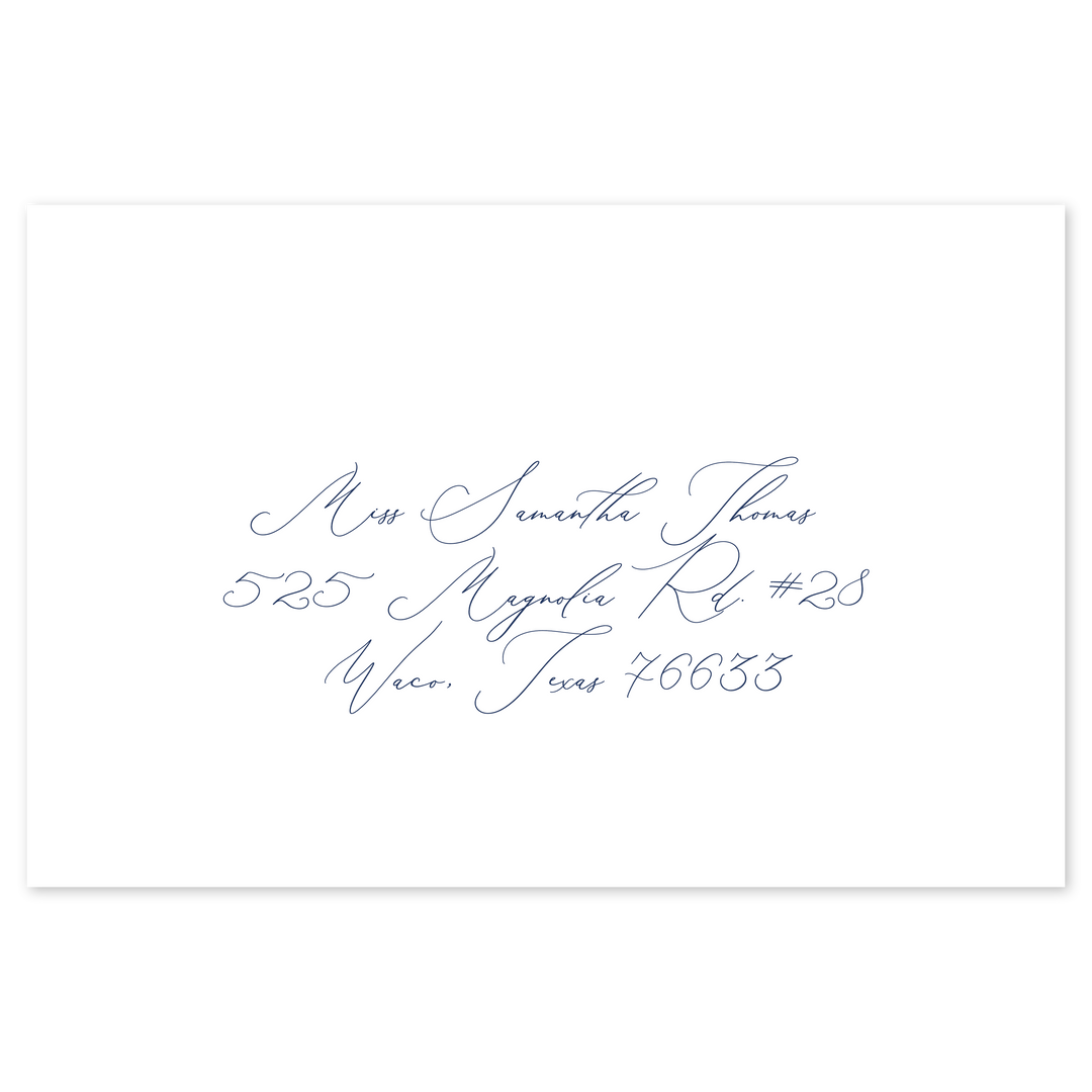 Envelope & Addressing