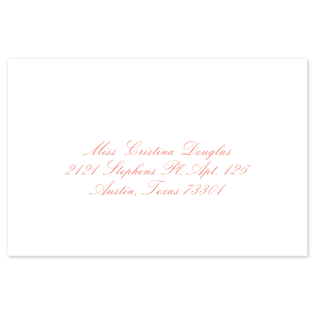 Envelope & Addressing